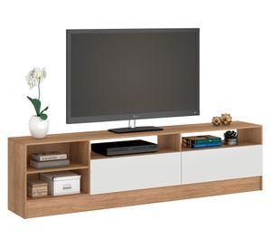 Rack TV 75" Moyan café/blanco