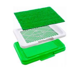 Baño entretenido ecológico perros 47x34x6 cm verde