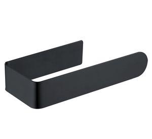Portarollo Adnes negro 3x17x6 cm