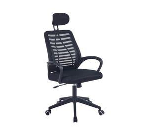 Silla de escritorio Mesh cabezal  negro