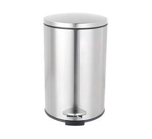 Basurero metal CDT2962 gris 20 lt