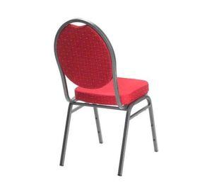 Silla superior de comedor aluminio CDX029 rojo 93x40x65 cm