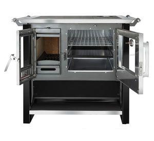 Cocina a leña Allegra negro