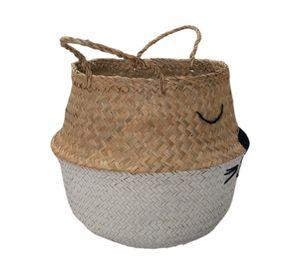 Canasto Plegable D1 Fibra natural 32x35 cm