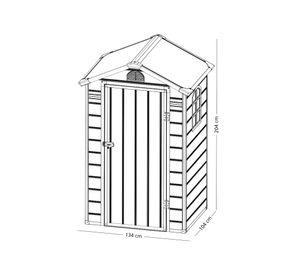 Bodega 204x134x104 cm Ave A1