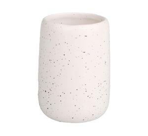 Portacepillo Granito blanco