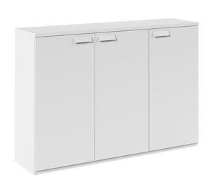 Gabinete medio Space 3 puertas 123x40x120 cm