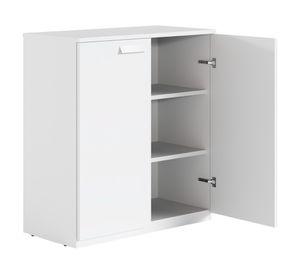 Gabinete medio Space 2 puertas 123x40x80 cm