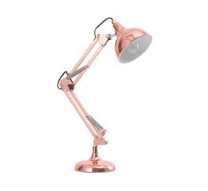 Lámpara de escritorio 30W E14 1L Alen copper