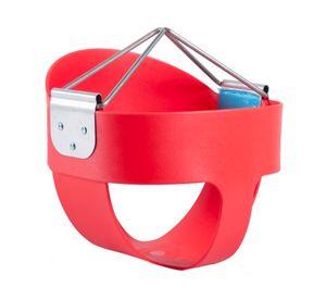 Columpio bebé industrial rojo