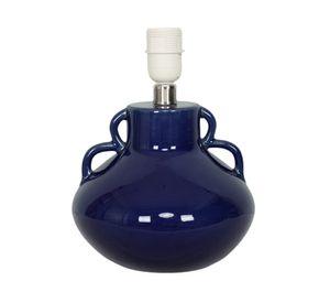 Lámpara mesa base E27 1L azul