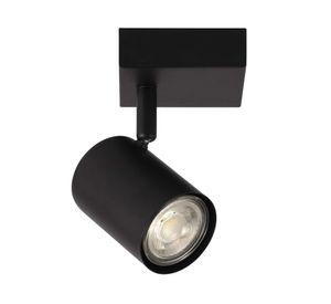 Spot GU10 1L Cumulus mate negro