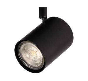 Spot GU10 1L Cumulus mate negro