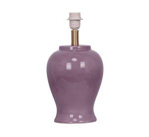 Lámpara base mesa E27 1L morado