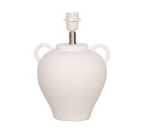 Lámpara mesa base E27 1L blanco
