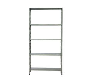 Repisa 5 niveles 200x100x40 cm cromo