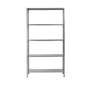 Repisa 5 niveles 200x100x40 cm cromo