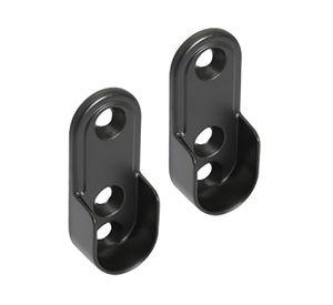 Soporte de barras para clóset 1.5x3x1 cm 2 un.