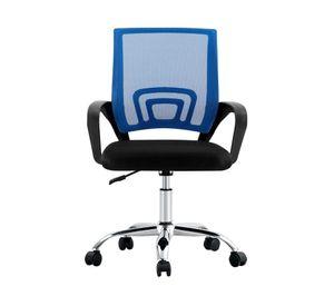 Silla ejecutiva Nueva York malla azul