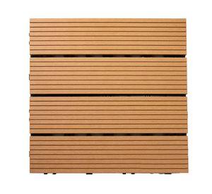 Deck modular Puelo teka 30x30 cm 0.9 m2