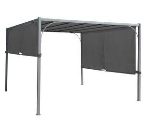 Pérgola Albany gris 210x293x293 cm