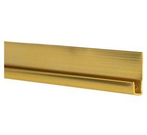 Perfil J 1x250 cm dorado