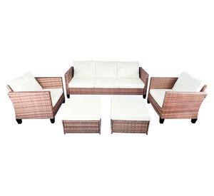 Juego living terraza Emilia 7 personas