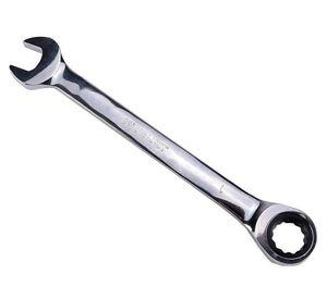Llave combinada con trinquete 15 mm cromo