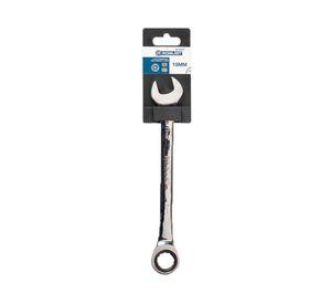 Llave combinada con trinquete 19 mm cromo