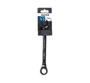 Llave combinada con trinquete 17 mm cromo
