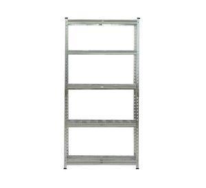 Repisa ventilada cromado 183x90x40 cm 5 Niveles