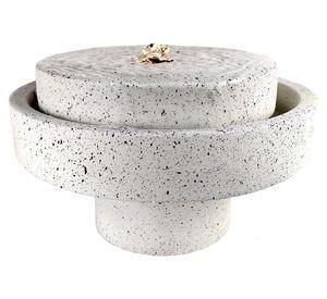 Fuente agua LED redonda simple