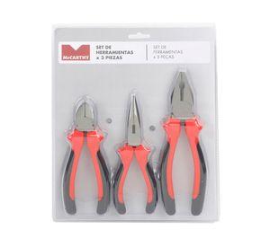 Set alicates 3 piezas