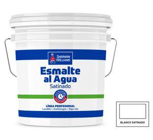 Esmalte al agua Línea Profesional blanco satín tineta