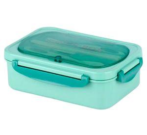 Tupper hermético microondas 7x16x23 cm verde
