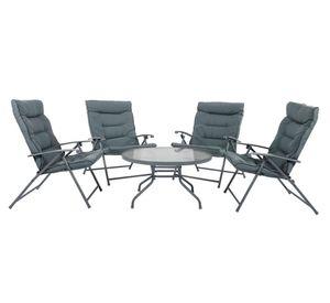 Juego de comedor terraza 4 personas