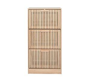 Zapatera Atenea natural 113x60x24 cm