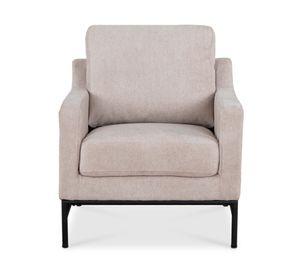 Poltrona felpa Cilla beige