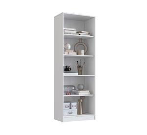Vitrina vidrio Moveli blanco 5 niveles