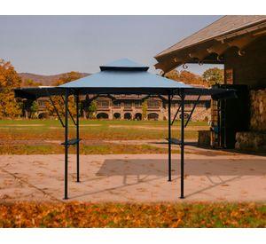 Gazebo BBQ 243x152x254 cm