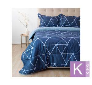 Plumón estampado Senses conexión king
