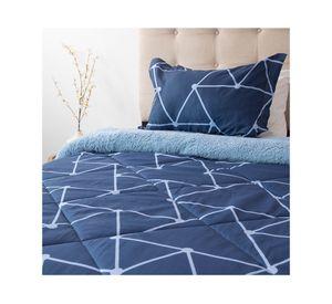 Plumón estampado Senses conexión 1.5 plazas