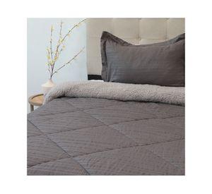 Plumón Outboss senses gris 1.5 plazas