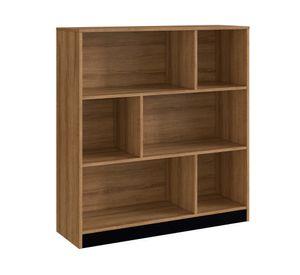 Estante Moveli multiuso organizador  miel 110x90x30 cm