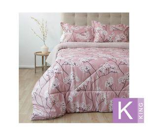 Plumón estampado Senses cerezo king