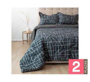 Plumón estampado Senses trama 2 plazas