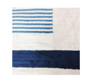 Alfombra grande Evolution polipropileno blue beige 170x230 cm