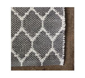 Alfombra grande Kala PVC grey 160x230 cm
