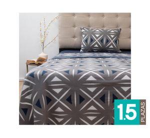 Juego de sábanas 1.5 plazas polar estampada Composé D9