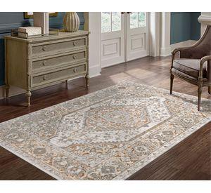 Alfombra grande Windsor polipropileno arena 200x280 cm